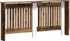 vidaXL Osłona grzejnika stare drewno 172 x 19 x 81,5 cm Podgląd zdjęcia produktu 6