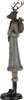Clayre & Eef Figur Hirsch 9x8x36 cm Grau Kunststoff Produktbild-Vorschau 4
