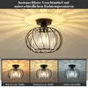 A ceiling lamp is shown with different light color temperatures displayed in separate panels below. Produktbild-Vorschau