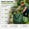 2x 500 Liter Gartenabfallsack groß & reißfest – 150 GSM Produktbild-Vorschau 6