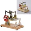 Model Stirlingova motoru, vědecký fyzikální model, zlatá Náhled obrázku produktu 8