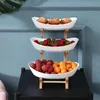 Obst Etagere mit 3 Etagen, Platzsparendes Obstkorb Etagere Produktbild-Vorschau 10
