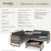 TecTake 404302, Venkovní, Hnědá Náhled obrázku produktu 7