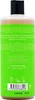 The back of a green shampoo bottle with text and logos. Anteprima dell’immagine prodotto