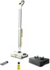 A Kärcher hard floor cleaner and its accessories are displayed against a white background. Náhľad obrázku produktu