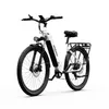 A white electric bicycle is shown against a white background. Produktbild-Vorschau