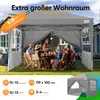 Quictent Pavillon, pavillon pliable 2,4 x 2,4 m avec 4 Voir les images du produit 2