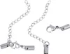 6 Sets Edelstahl Endkappen f. 4mm, m. Karabiner und Verlängerung Produktbild-Vorschau