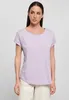 Build Your Brand BY036 | Tee Long Slub Femme / Coupe extra Voir les images du produit 2