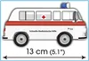 Cobi COBI 24595 Barkas B1000 Krankenwagen Produktbild-Vorschau 4