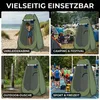 CLIPOP Pop up Zelt, Duschzelt mit Tragetasche, Tragbares Produktbild-Vorschau 8