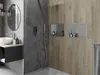 Mexen X-Wall-R zapuštěná police s límcem 45 x 30 cm, inox - Náhled obrázku produktu 5