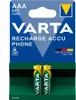 Varta Akku RECHARGE Phone    AAA HR03  800mAh           Produktbild-Vorschau 38