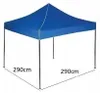 Ekspand | Partyzelt 3x3m - Grau - Faltbar - Ideal für Produktbild-Vorschau 4