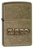 ZIPPO - Zippo Stamped Antique Brass - Zapalniczka Storm Podgląd zdjęcia produktu 6
