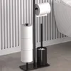 Toilettenpapierhalter, 4-in-1 WC-Rollenhalter, stehender Produktbild-Vorschau 5