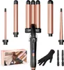 BESTOPE MIX Lockenstab, 5 in 1 Lockenstab 3 Fässer Produktbild-Vorschau 6