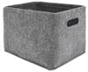 Cesta de almacenamiento para baño, fieltro gris, 32x26x23 Vista previa de la imagen del producto 11
