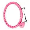 Hula hoop de massage ONE Fitness OHA02 avec poids rose Voir les images du produit 5