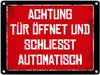 Türe öffnet und schließt automatisch Warn- und Produktbild-Vorschau 1