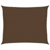 vidaXL Sonnensegel 160 g/m² Braun 2,5x3 m HDPE Produktbild-Vorschau 8