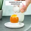 Westmark 6 Eierbecher Punto, rund, weiß, 206222E3 Produktbild-Vorschau 3