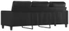 vidaXL 3-Sitzer-Sofa Schwarz 180 cm Kunstleder Produktbild-Vorschau 4