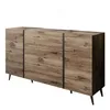 Komoda ONYX LOFT na nožičkách Flagstaff Oak Push-to-Open Náhled obrázku produktu 1