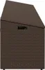 vidaXL Garten-Auflagenbox Braun 220x50x58 cm Poly Rattan Produktbild-Vorschau 4