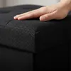 Relaxdays: Taburete plegable, otomana como reposapiés, Vista previa de la imagen del producto 9