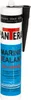 A product shot of a marine sealant tube with its applicator nozzle attached. Voir les images du produit