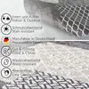 Tischdecke Wachstuch Premium Ornamente Grau Robust Produktbild-Vorschau 5