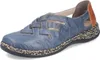 Rieker Damen Slipper aus Leder in Flechtoptik mit Gummizug Produktbild-Vorschau 23
