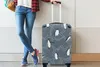 MuchoWow® Koffer Handgepäck Trolley Rollkoffer Kleine Produktbild-Vorschau 5