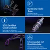 Collage of images showing different parts and features of a chair. Podgląd zdjęcia produktu