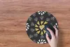 MuchoWow® Mauspad Mousepad Mädchen - Herz - Schnittmuster - Produktbild-Vorschau 4
