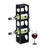 Bambusowy stojak na wino czarny, RD46371 Podgląd zdjęcia produktu 1