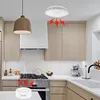 A modern kitchen with a smoke detector and a stove. Produktbild-Vorschau