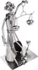 A metallic figurine representing Justitia, the Roman goddess of justice, holding scales and a sword. Náhľad obrázku produktu