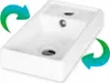 DomoDomo lavabo avec meuble sous vasque 50 x 70 x 21,3 cm - Voir les images du produit 6