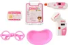 A collection of pink toy doctor's accessories laid out on a white background. Náhľad obrázku produktu