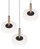Lampada a sospensione LED CELESTE, tonalità marrone-nero, 7 Anteprima dell’immagine prodotto 2