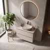 Rodan Waschbeckenunterschrank 80cm - Hängend - Kaschmir Produktbild-Vorschau 5