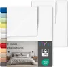 Linon Deluxe Bettlaken ohne Gummizug aus 100% Produktbild-Vorschau 2
