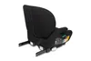 A black child car seat with Isofix connectors is shown against a white background. Voir les images du produit