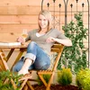 Relaxdays Graticcio, set da 2 pezzi, A x L 180 x 50 cm, Anteprima dell’immagine prodotto 3