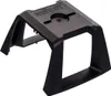A black plastic tool stand with the brand name 'wolfcraft' embossed on the top surface. Produktbild-Vorschau