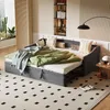 Denná posteľ Fortuna Lai 90/180x200 cm, výsuvná posteľ s Náhľad obrázku produktu 1