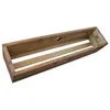 Holzkiste aus massivem Holz - braun 80 cm Produktbild-Vorschau 2