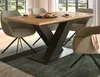 Esstisch "Home-X" Artisan Eiche und grau Küchentisch Produktbild-Vorschau 2